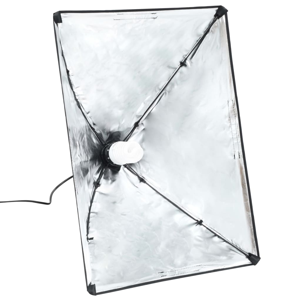 Komplet fotografske opreme sa svjetlima softbox i pozadinama