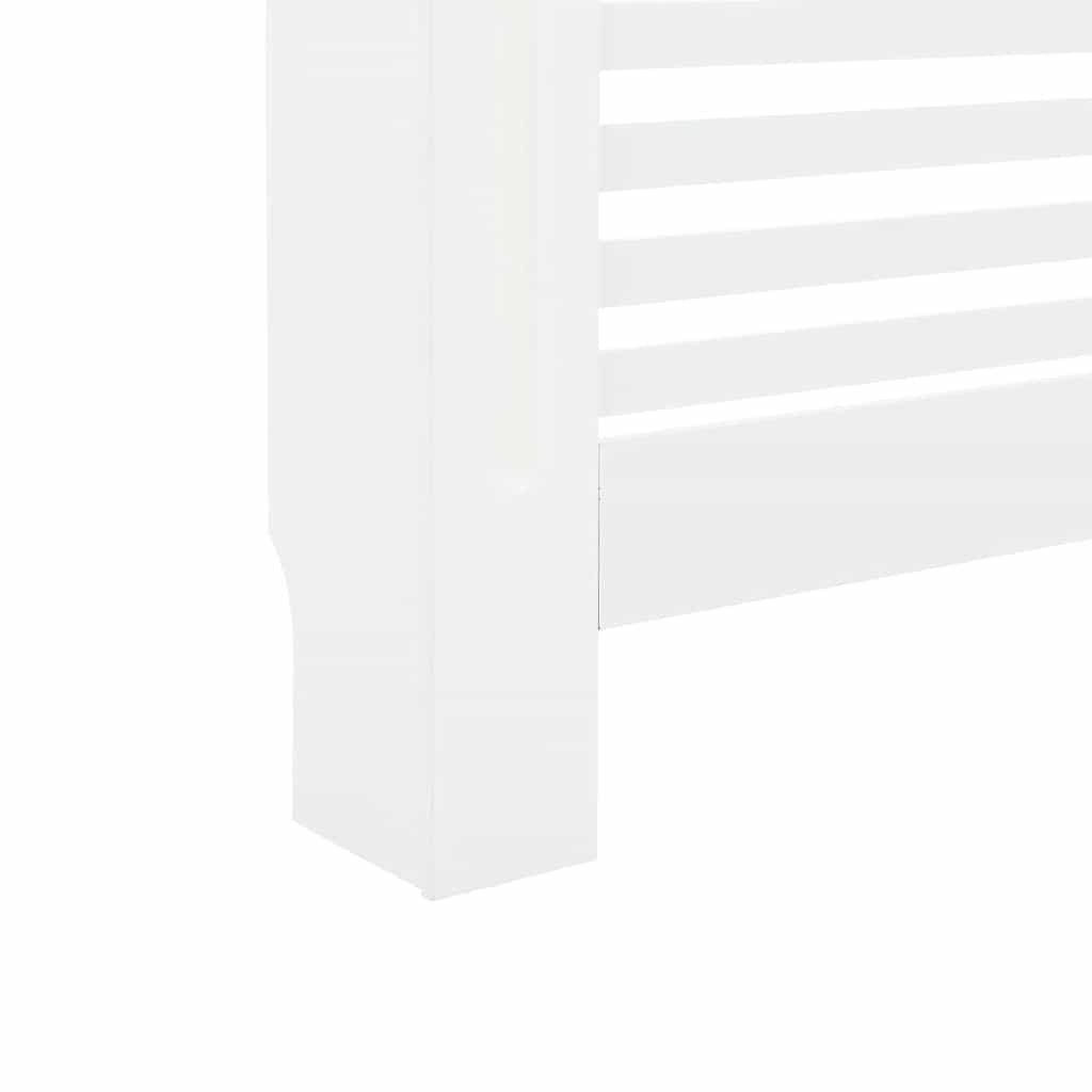 Pokrovi za radijator 2 kom bijeli 112 x 19 x 81,5 cm MDF