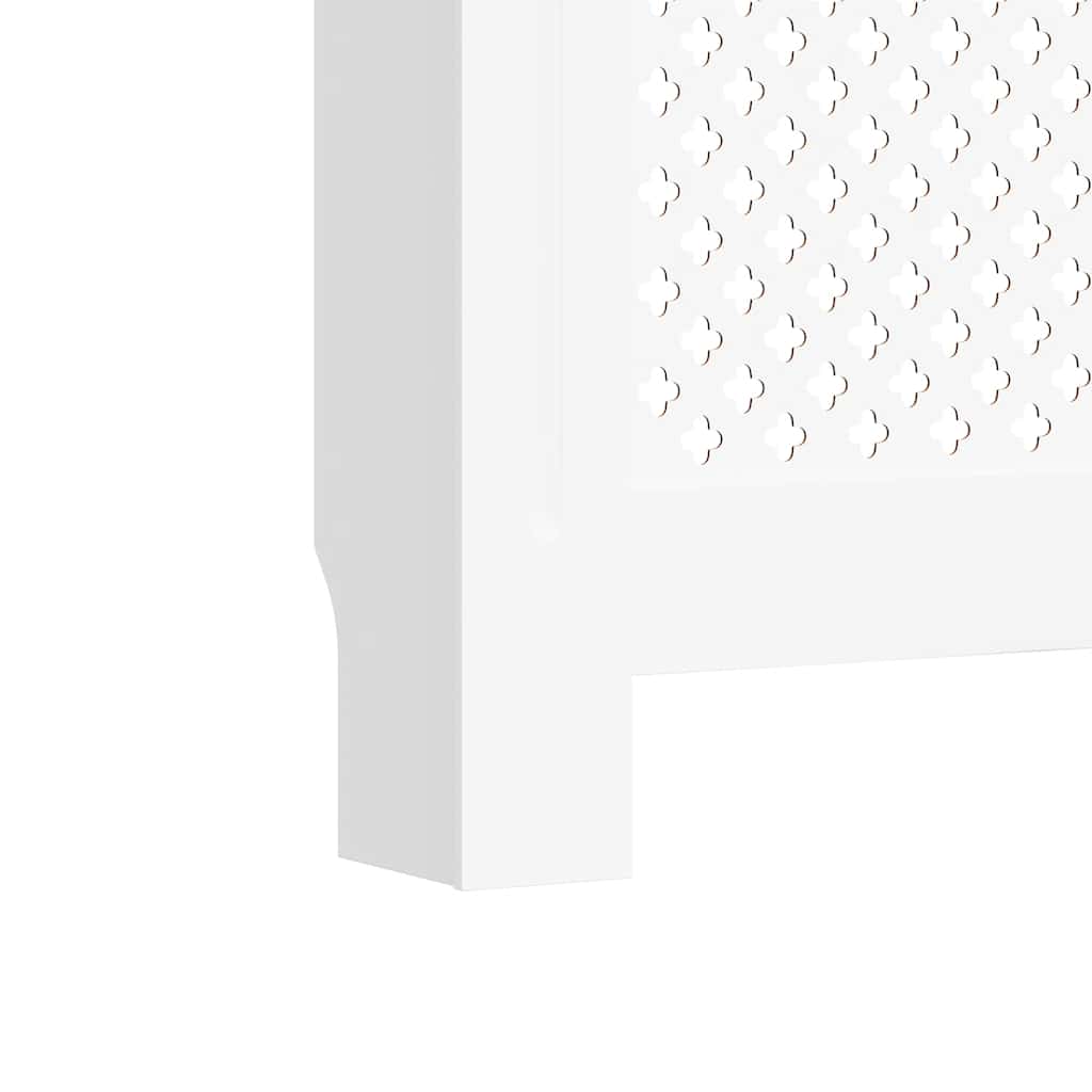 Pokrovi za radijator 2 kom bijeli 172 x 19 x 81,5 cm MDF