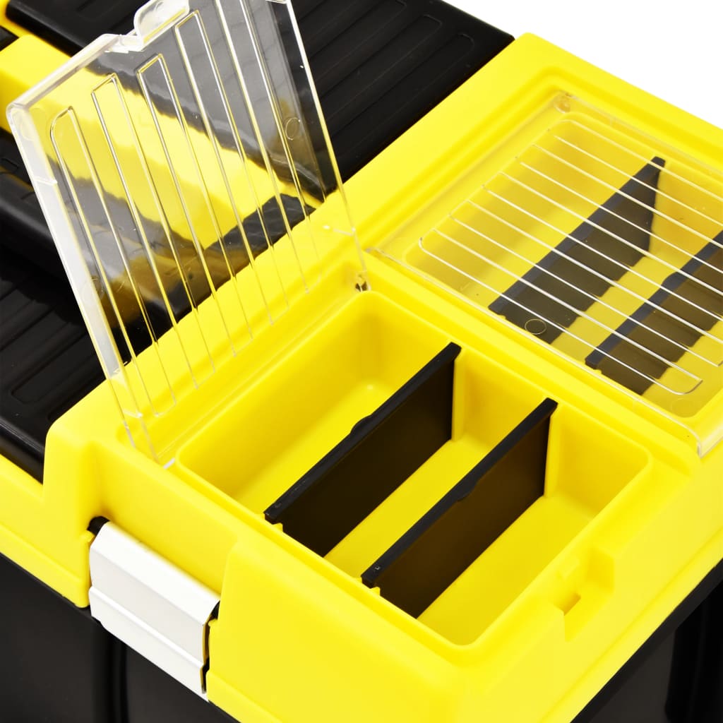 Kutija za alat plastična 595 x 337 x 316 mm žuta