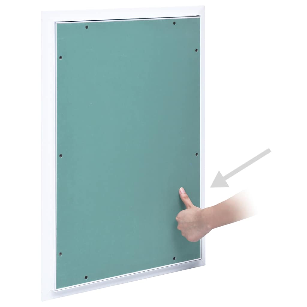 Pristupna ploča s aluminijskim okvirom i knaufom 300 x 600 mm