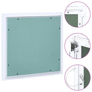 Pristupna ploča s aluminijskim okvirom i knaufom 400 x 400 mm