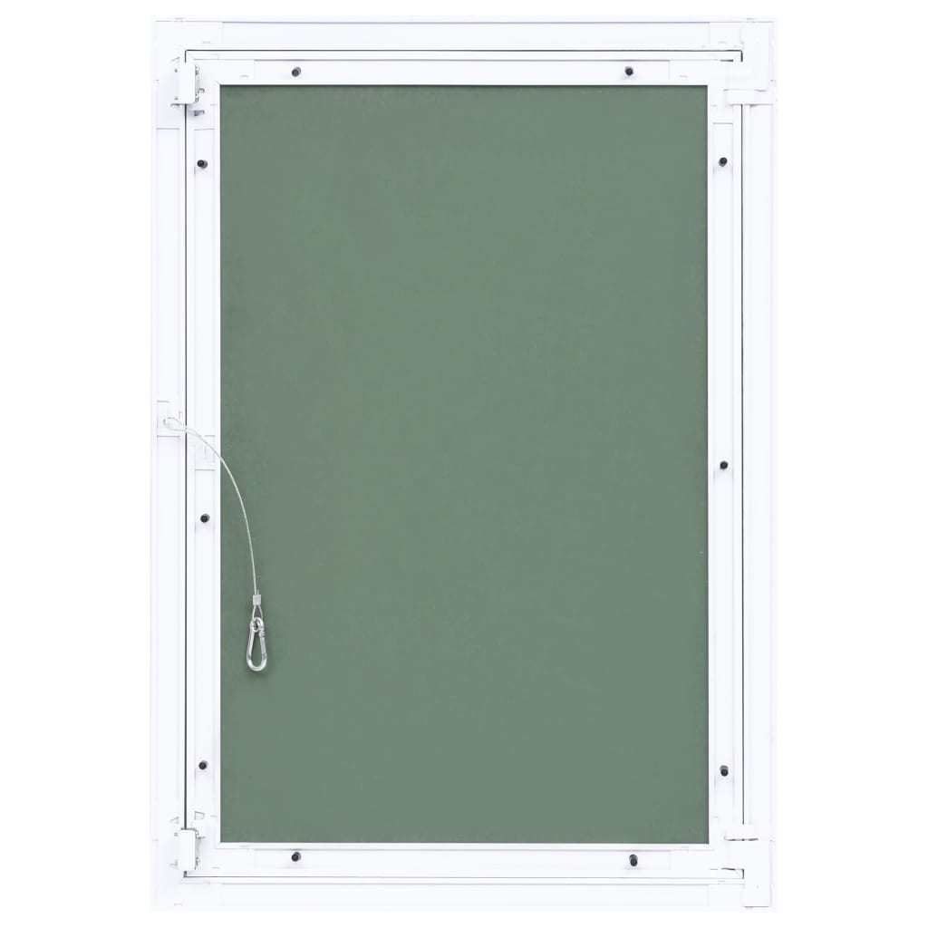 Pristupna ploča s aluminijskim okvirom i knaufom 400 x 600 mm