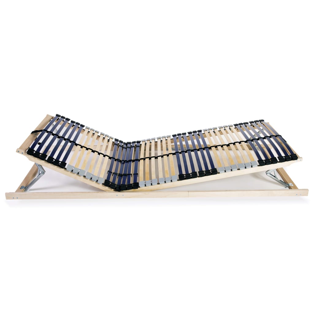 Podnice za krevet 2 kom s 42 letvice i 7 zona 70 x 200 cm