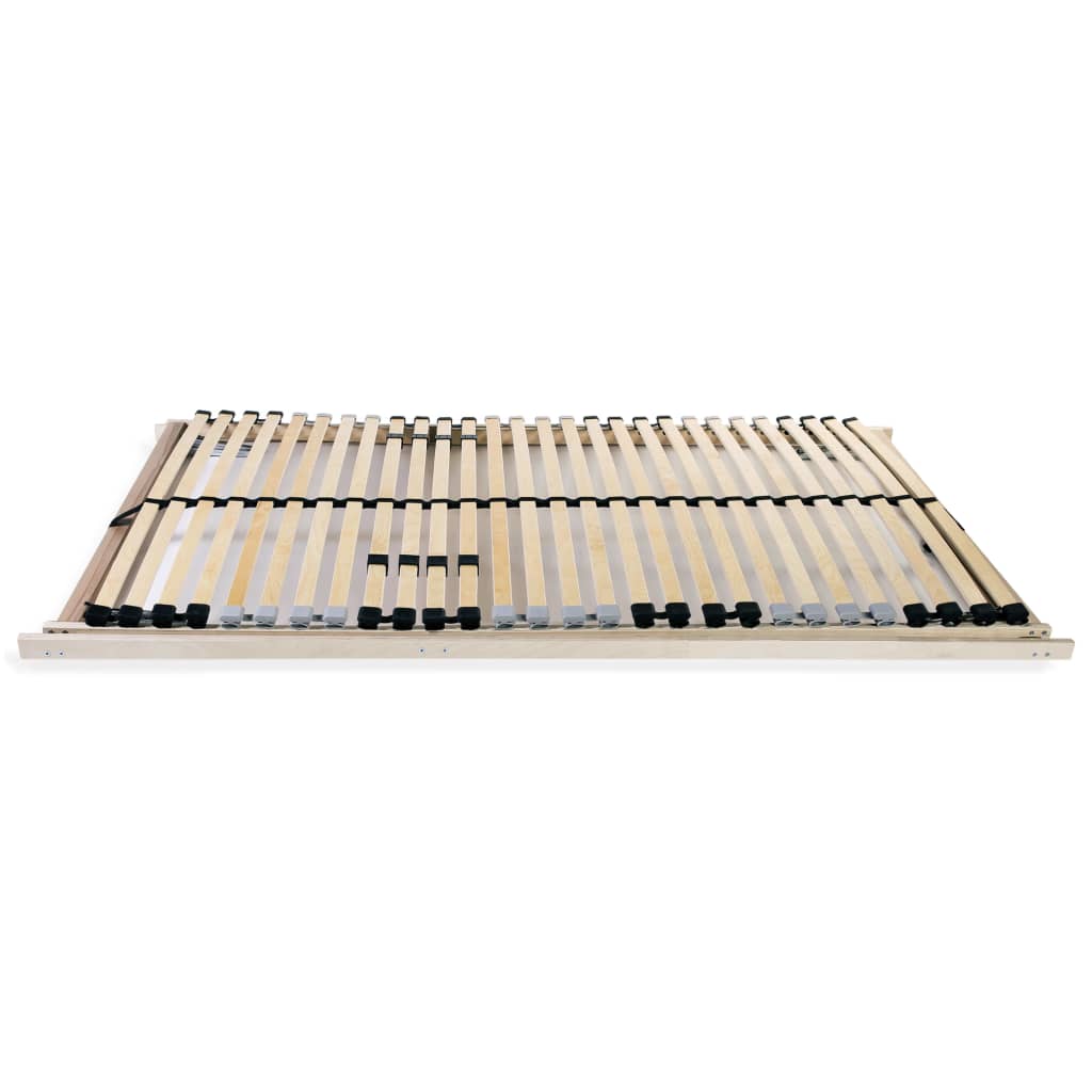 Podnice za krevet 2 kom s 28 letvica i 7 zona 80 x 200 cm