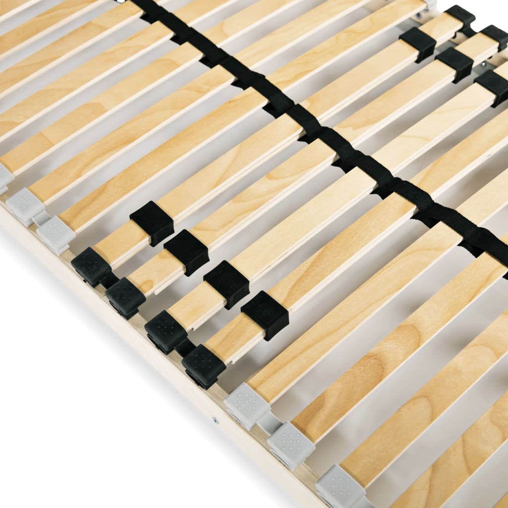 Podnice za krevet 2 kom s 28 letvica i 7 zona 80 x 200 cm