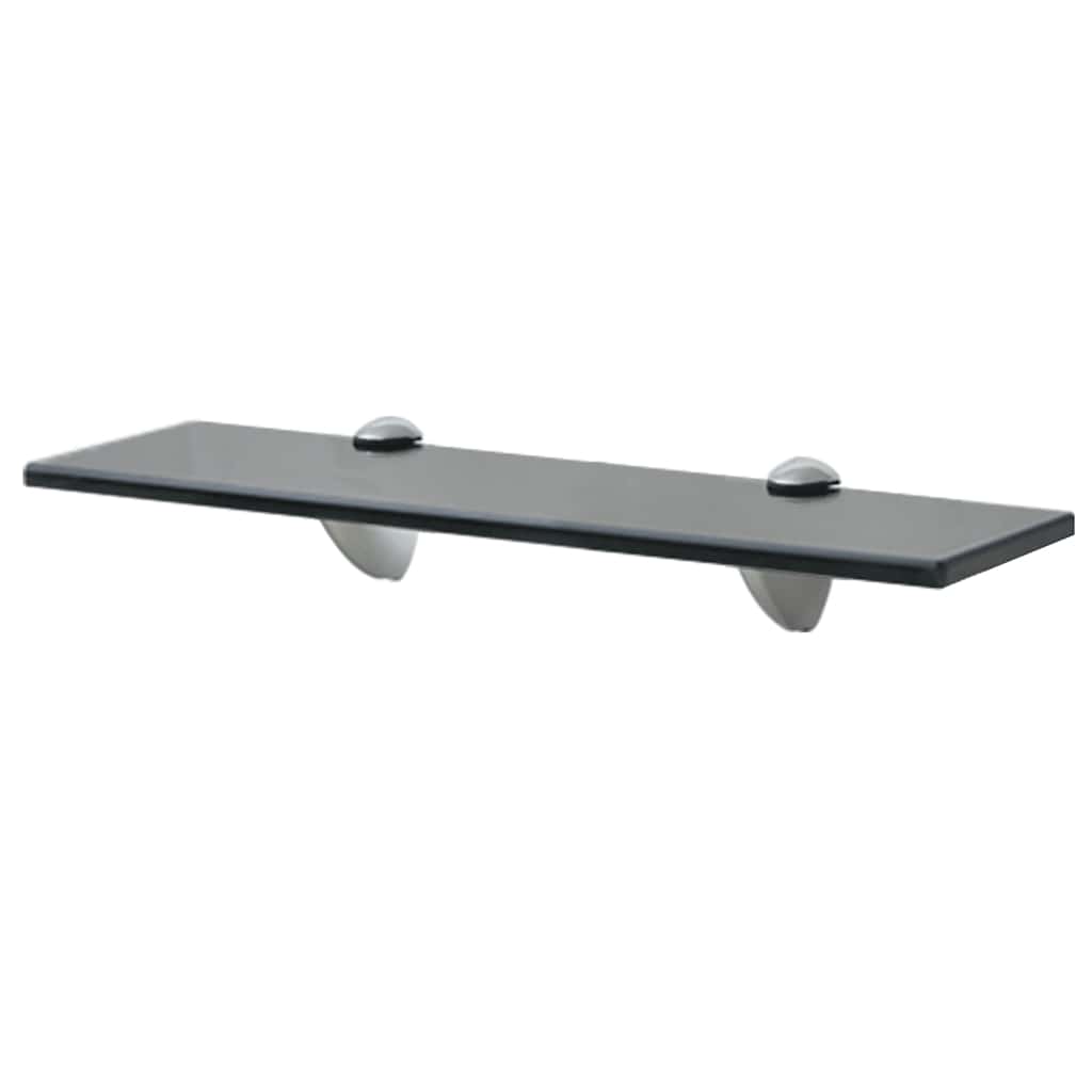 Zidne police 2 kom staklene 40 x 10 cm 8 mm