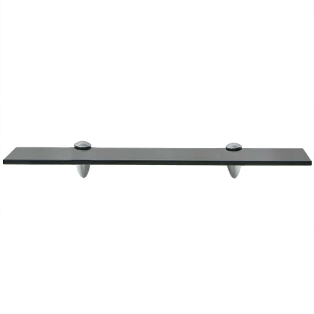 Zidne police 2 kom staklene 50 x 10 cm 8 mm