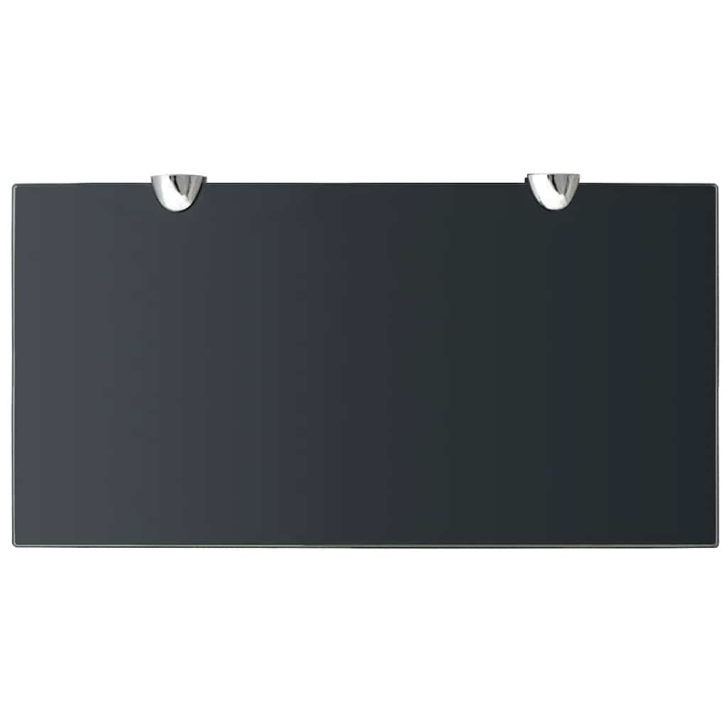 Zidne police 2 kom staklene 40 x 20 cm 8 mm
