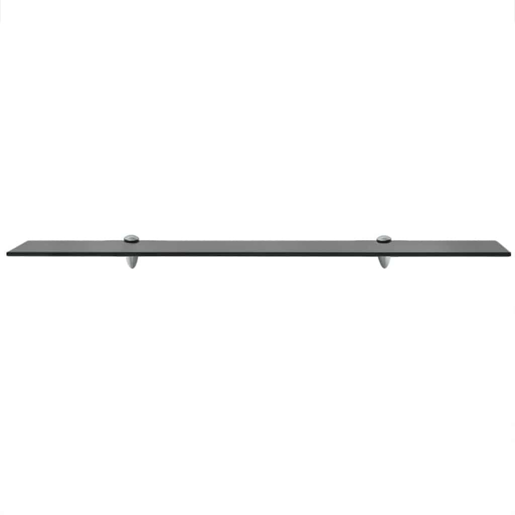 Zidne police 2 kom staklene 90 x 20 cm 8 mm