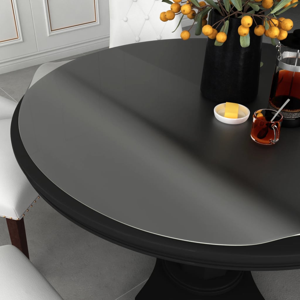 Zaštita za stol mat Ø 100 cm 1,6 mm PVC