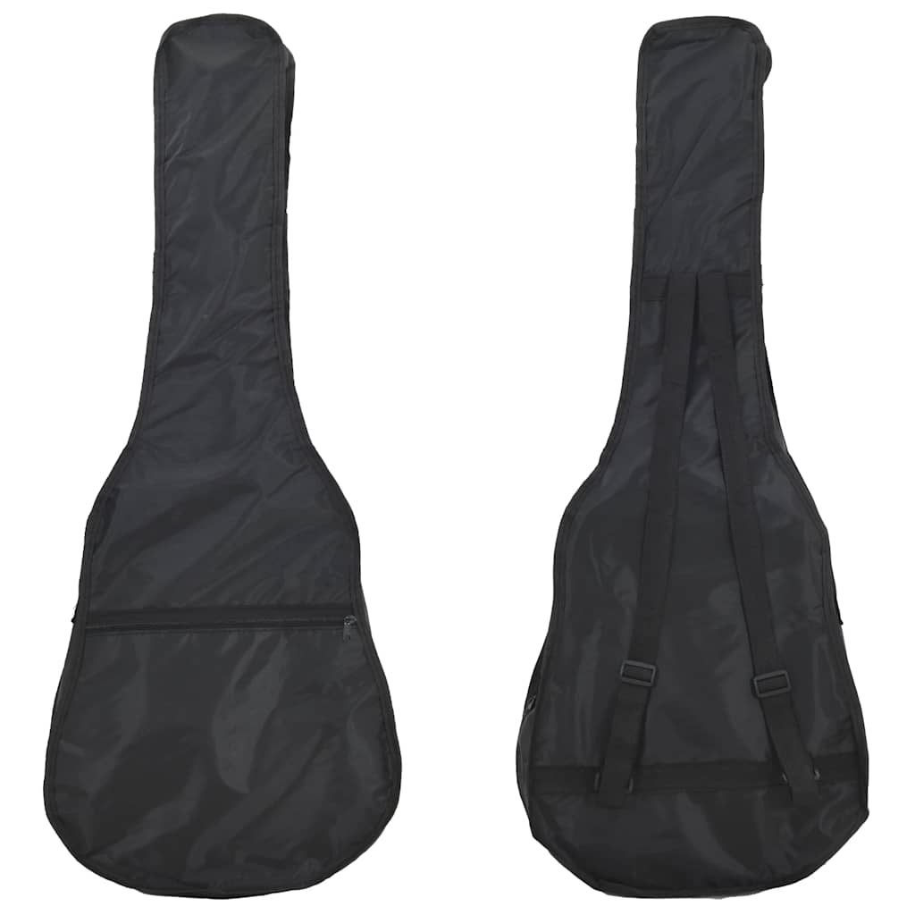 8-dijelni set klasične gitare za početnike crni 3/4 36 "