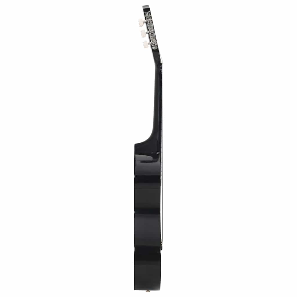 8-dijelni set klasične gitare za početnike crni 3/4 36 "