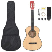 8-dijelni početnički set klasične gitare za djecu 1/2 34"