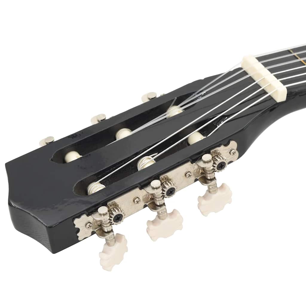 Klasična gitara za početnike i djecu crna 1/2 34"