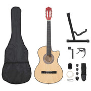 12-dijelni set akustične gitare Western s prorezom i 6 žica 38"
