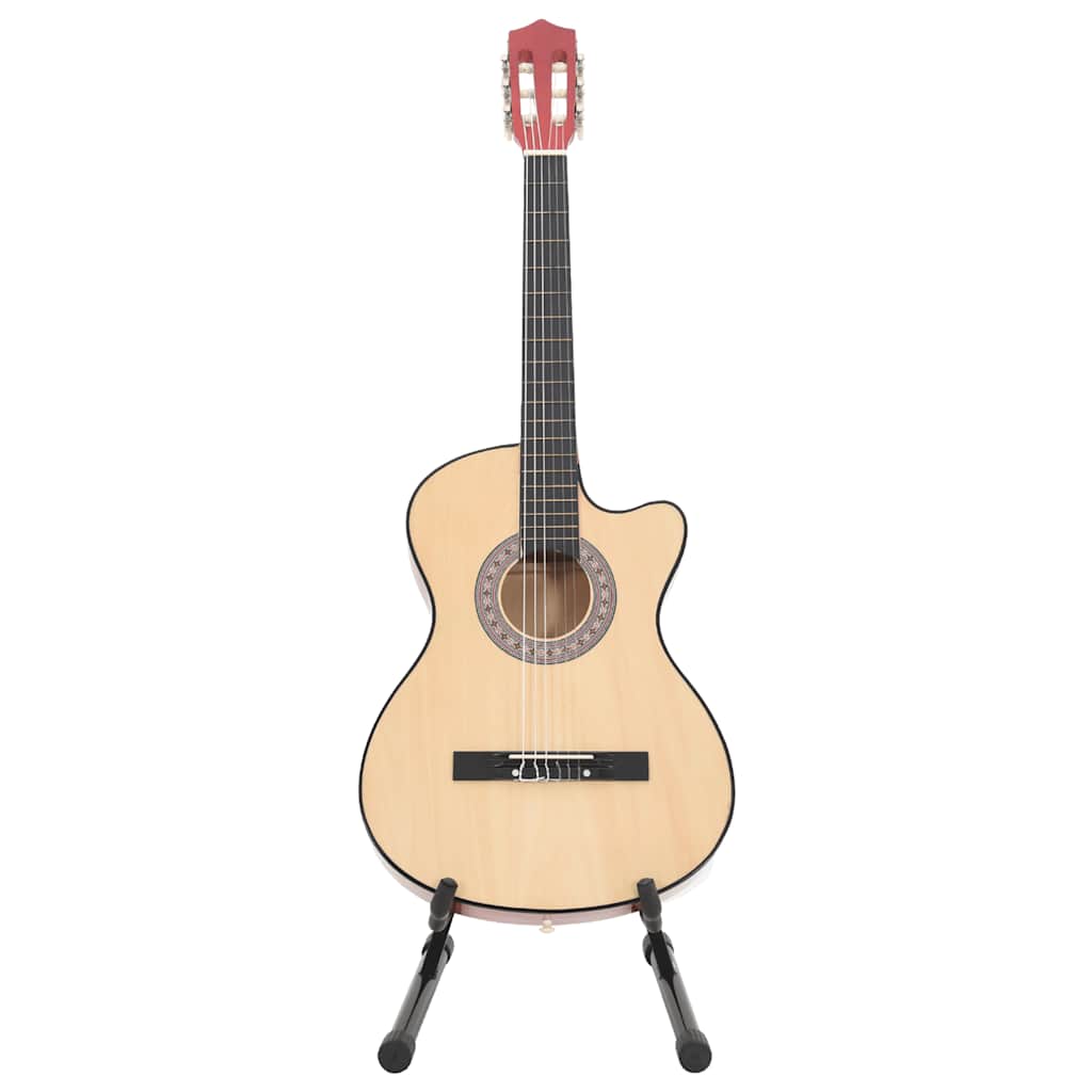 12-dijelni set akustične gitare Western s prorezom i 6 žica 38"