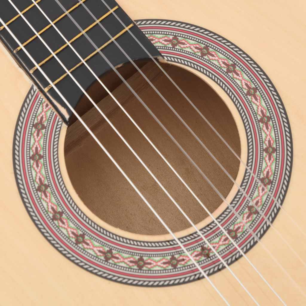 12-dijelni set akustične gitare Western s prorezom i 6 žica 38"