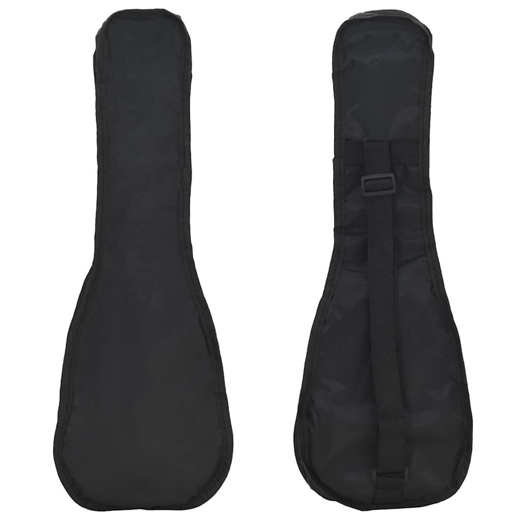 Set dječjeg ukulelea Soprano s torbom crni 21 "
