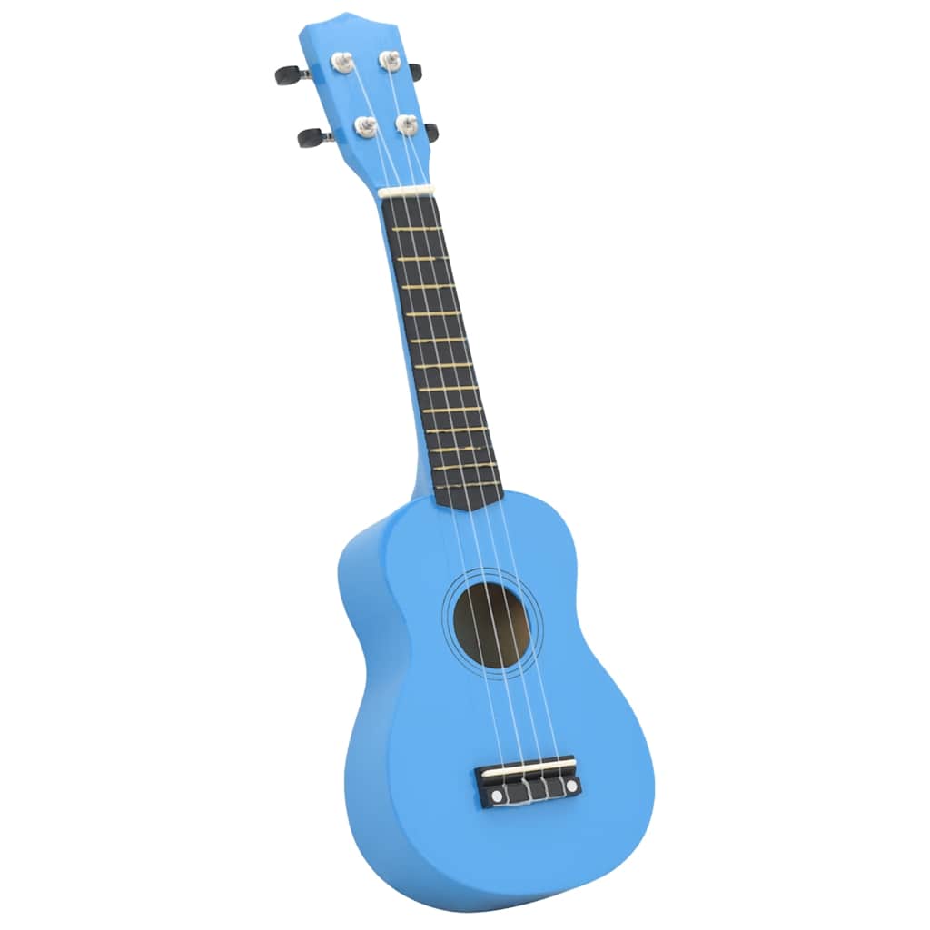 Set dječjeg ukulelea Soprano s torbom svjetloplavi 21 "