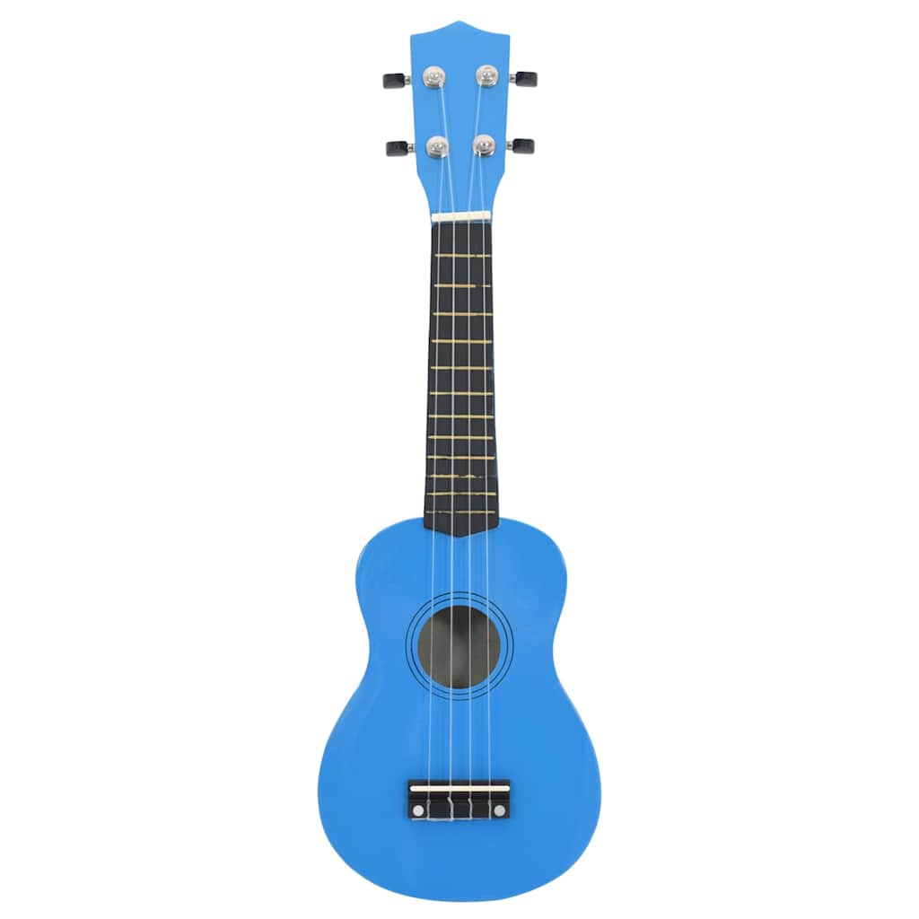 Set dječjeg ukulelea Soprano s torbom svjetloplavi 21 "