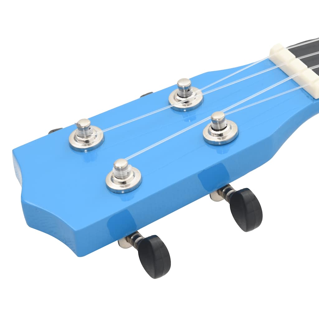 Set dječjeg ukulelea Soprano s torbom svjetloplavi 21 "