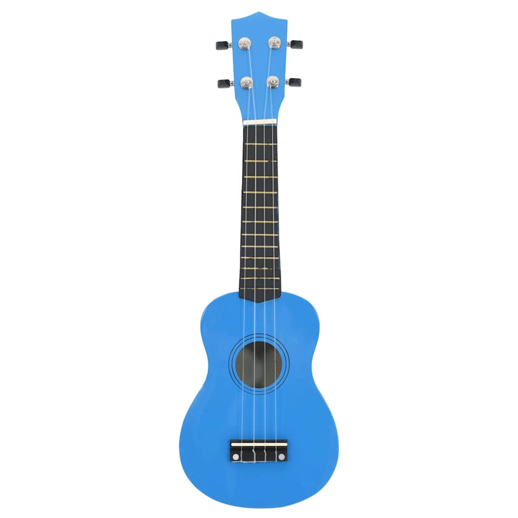 Set dječjeg ukulelea Soprano s torbom svjetloplavi 23 "
