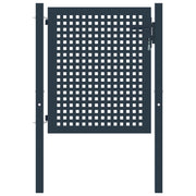 Vrata za ogradu antracit 102 x 75 cm čelik