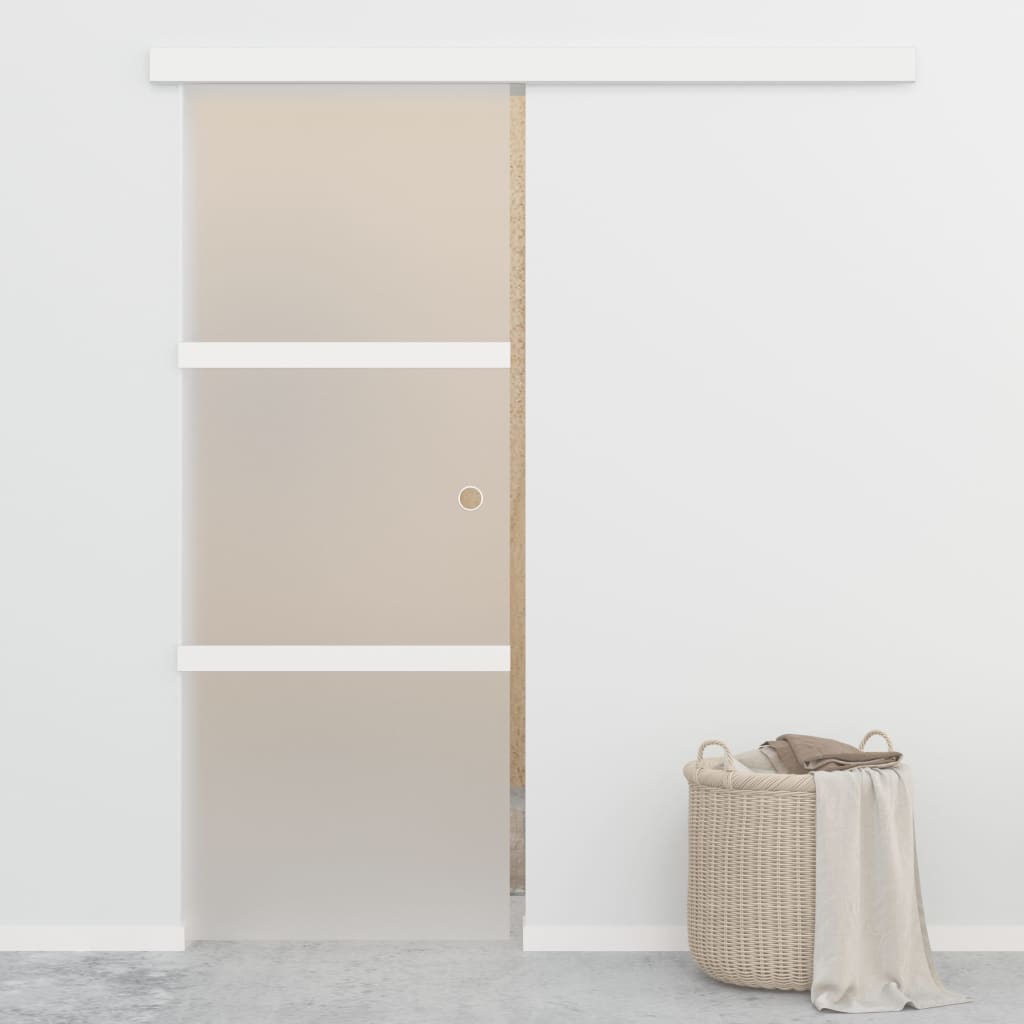 Klizna vrata od stakla ESG i aluminija 76 x 205 cm