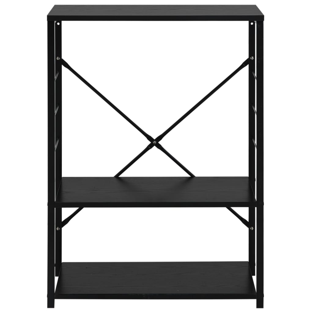 Ormarić za mikrovalnu pećnicu crni 60 x 39,6 x 79,5 cm drveni