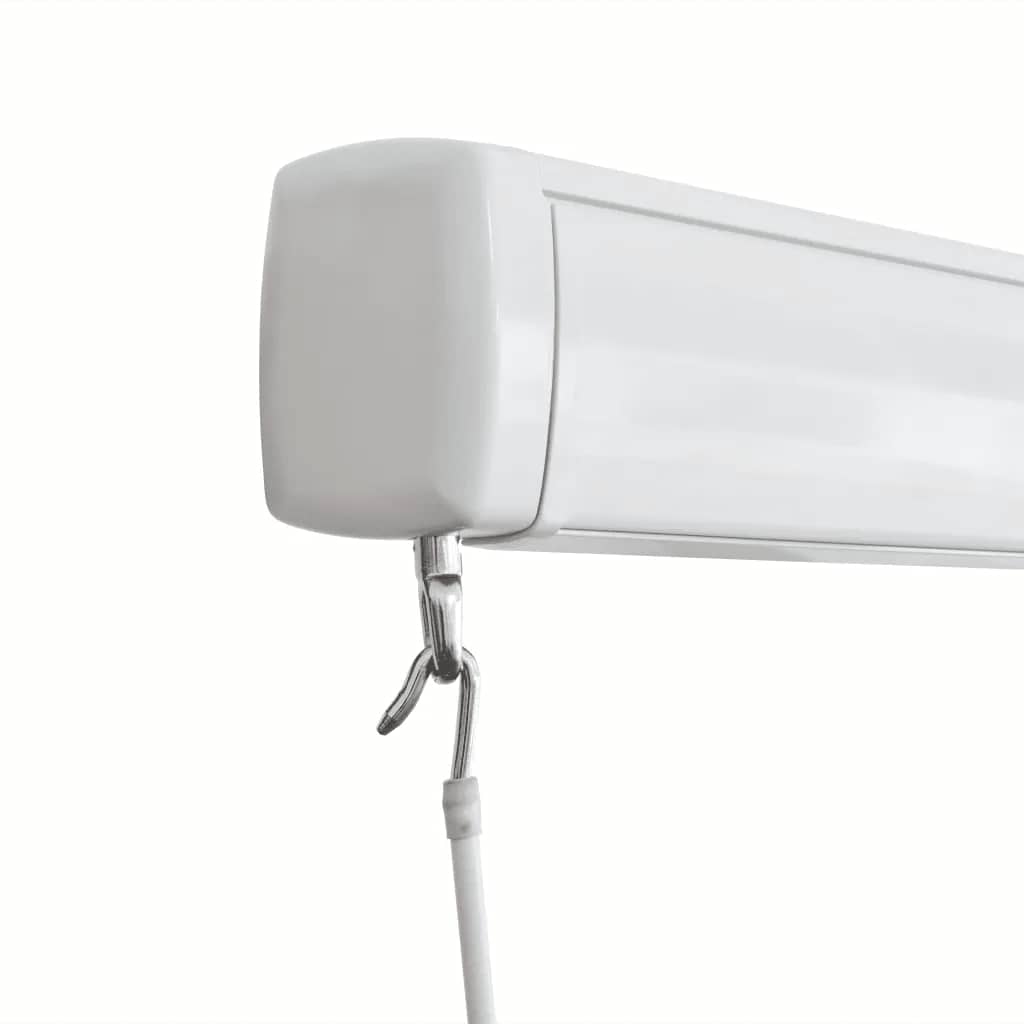 Kazetna tenda na ručno uvlačenje 400 x 300 cm plavo-bijela