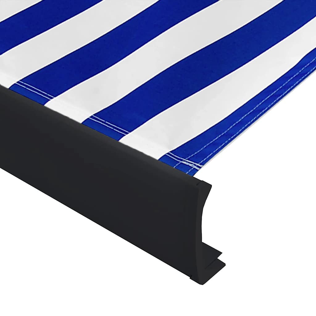 Motorizirana kazetna tenda 350 x 250 cm plavo-bijela