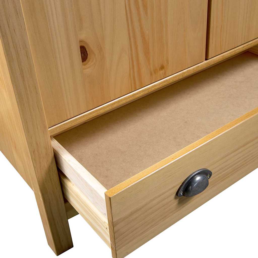 Dvokrilni ormar Hill 89 x 50 x 170 cm od masivne borovine
