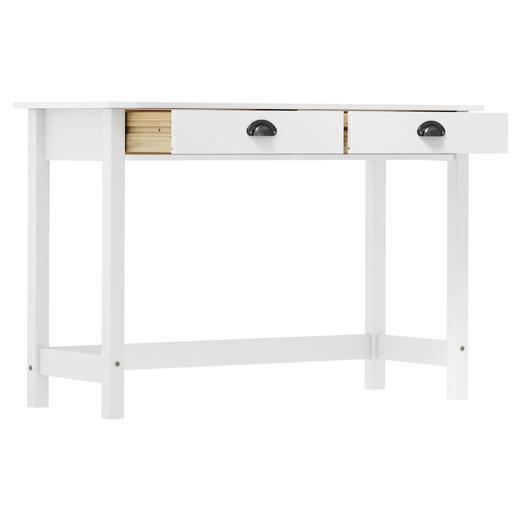 Konzolni stol Hill s 2 ladice 110x45x74 cm od masivne borovine