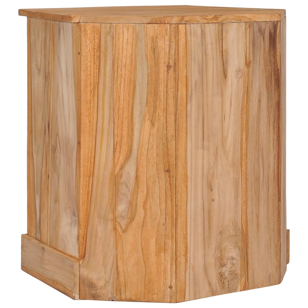 idaXL Kutna komoda 60 x 45 x 60 cm od masivne tikovine
