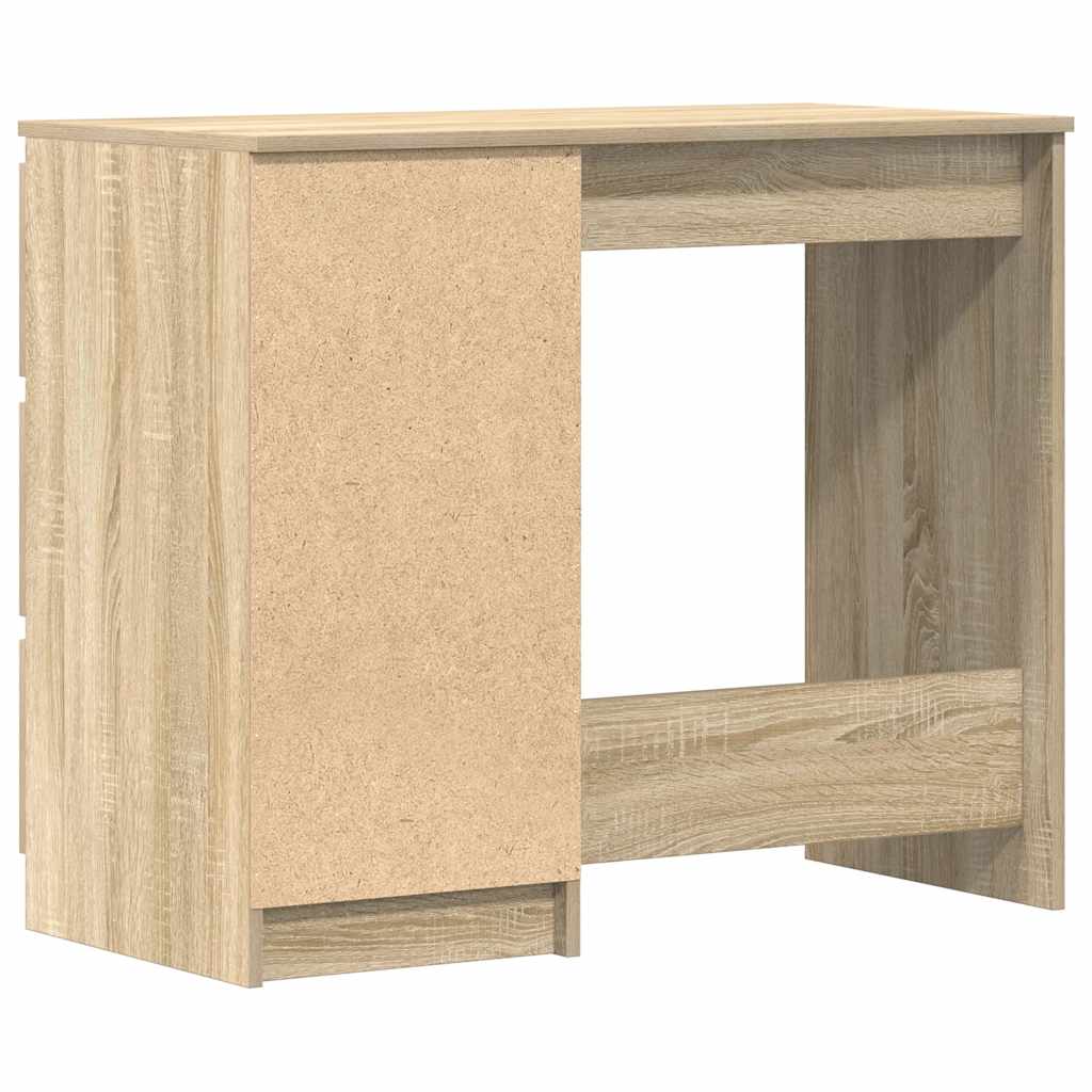 Radni stol boja hrasta sonome 90 x 45 x 76 cm konstruirano drvo