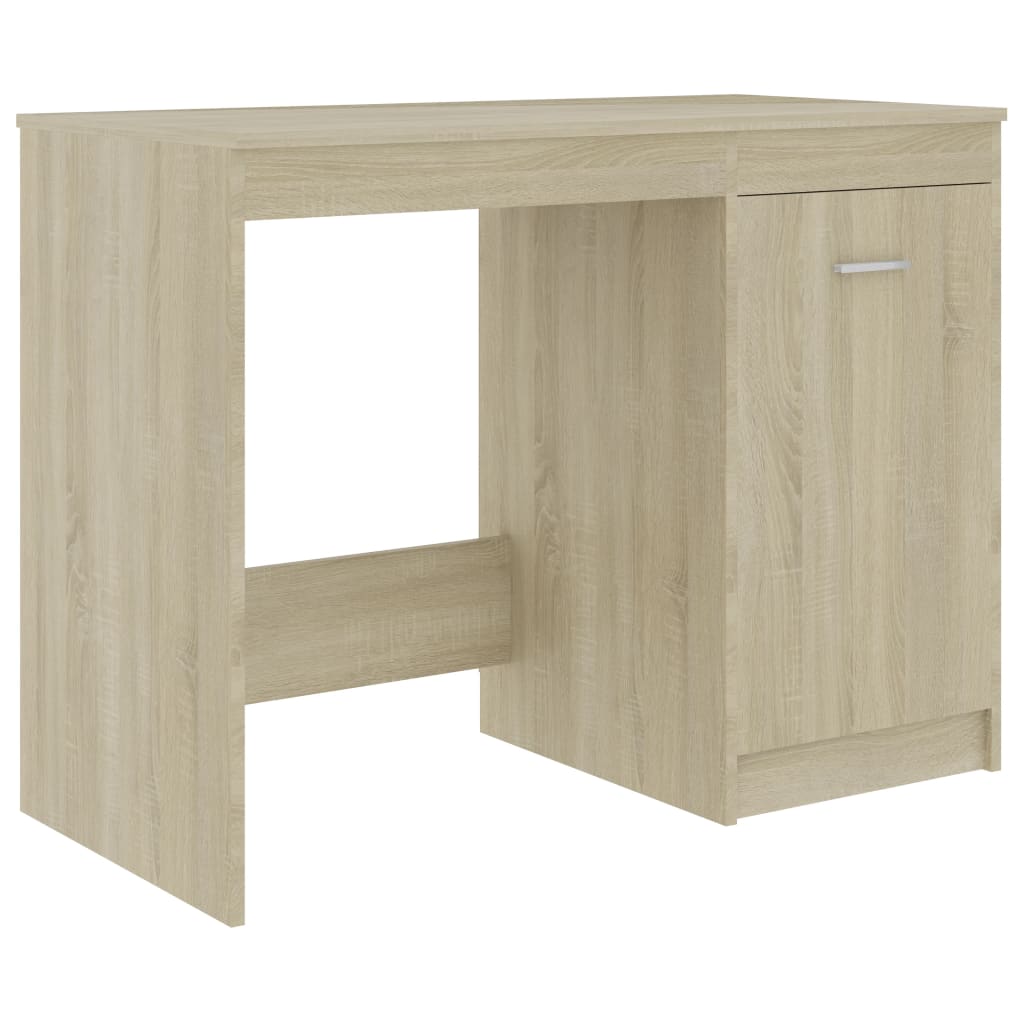 Radni stol boja hrasta sonome 100x50x76 cm konstruirano drvo
