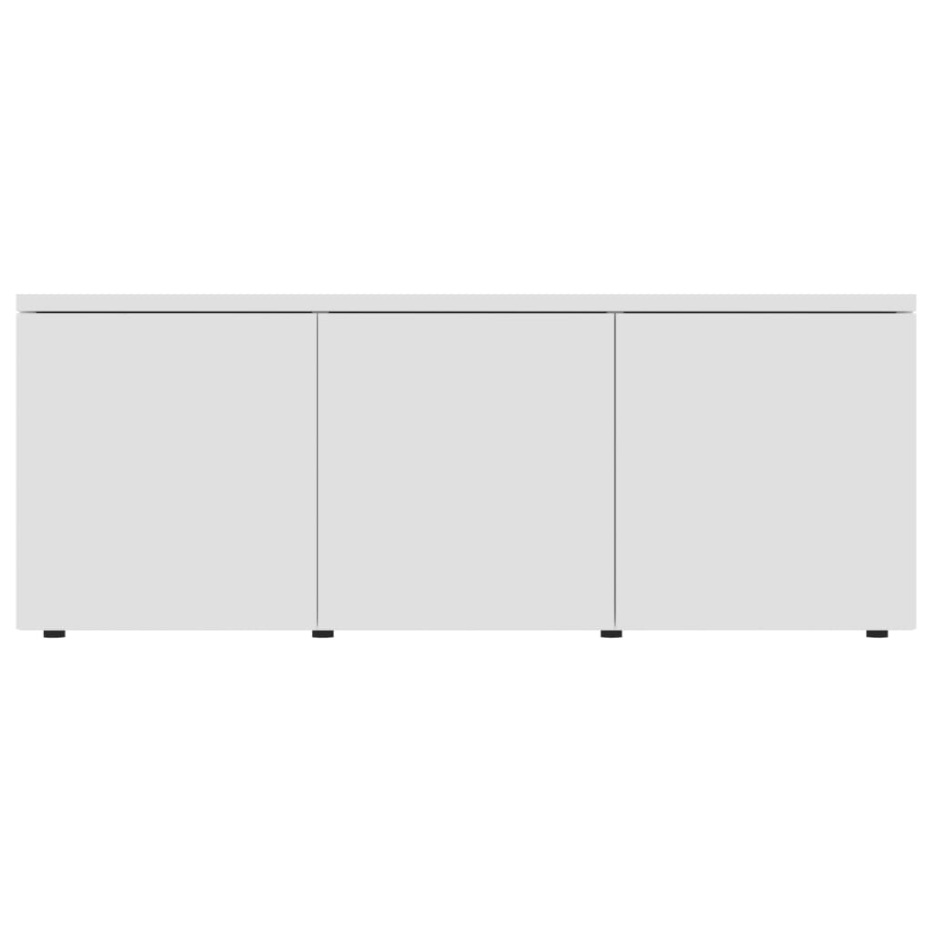 TV ormarić bijeli 80 x 34 x 30 cm od konstruiranog drva