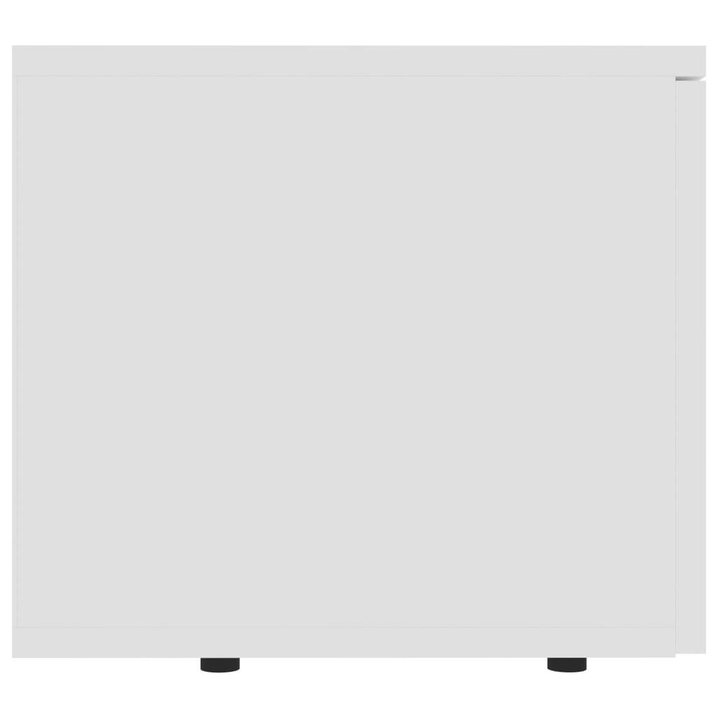 TV ormarić bijeli 80 x 34 x 30 cm od konstruiranog drva