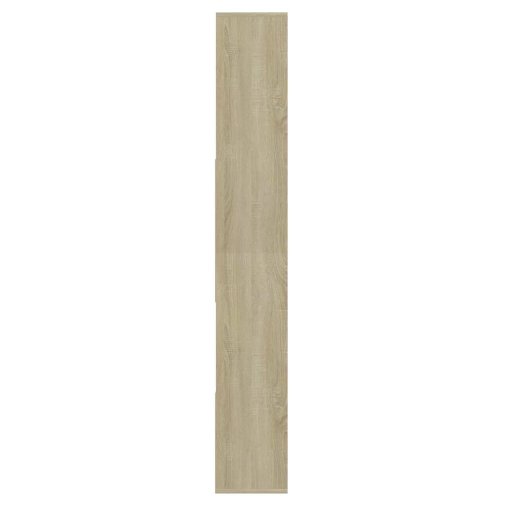 Ormarić za knjige boja hrasta 67x24x161 cm konstruirano drvo