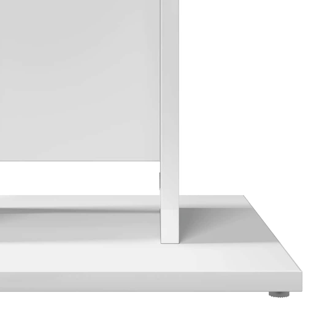 Bistro stol bijeli 60 x 60 x 75 cm od konstruiranog drva