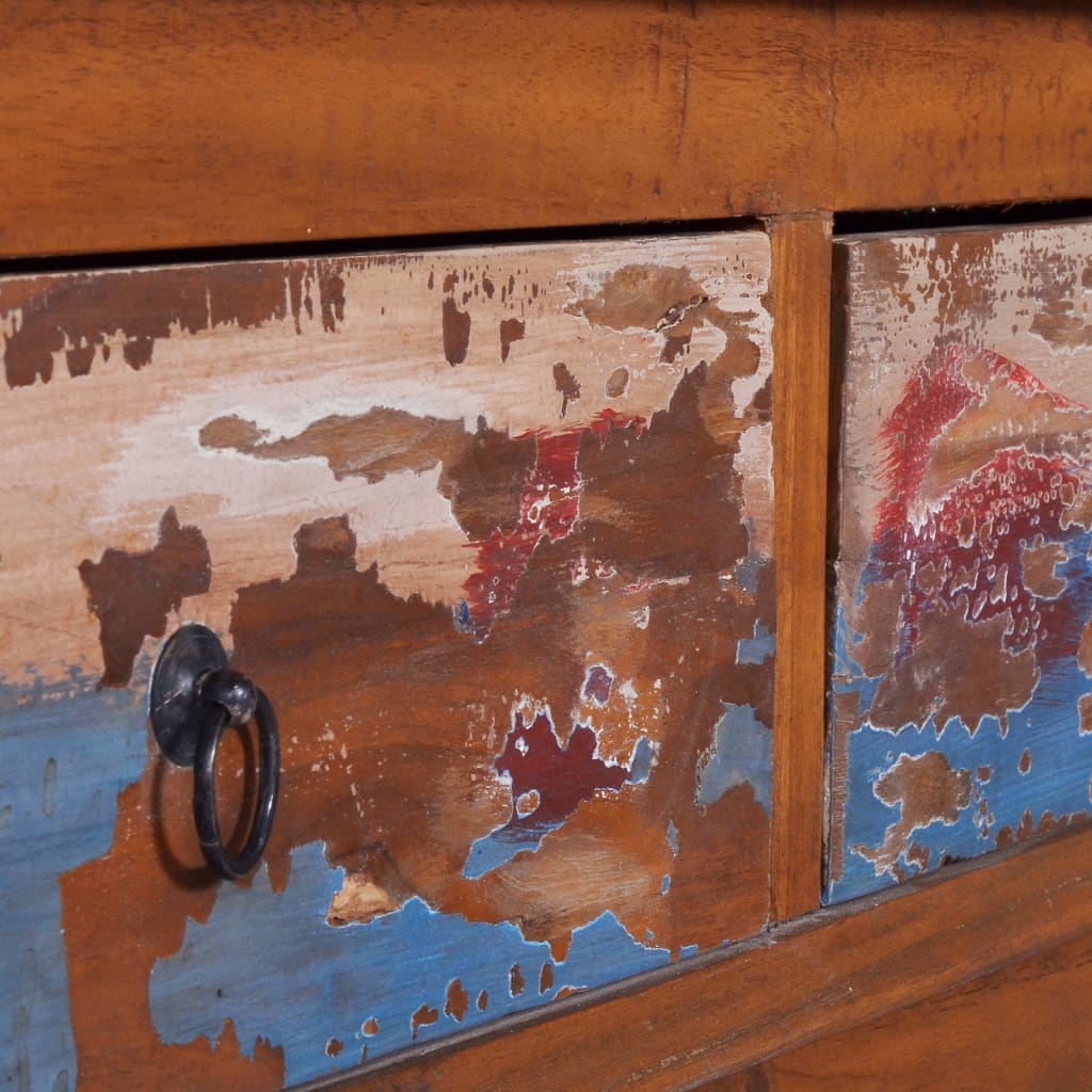 TV ormarić 110 x 35 x 40 cm od obnovljene tikovine