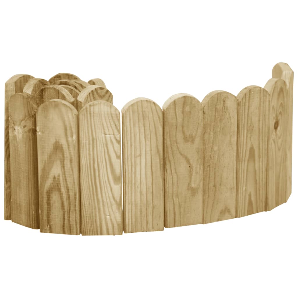 Rolane ograde 2 kom 120 cm od impregnirane borovine