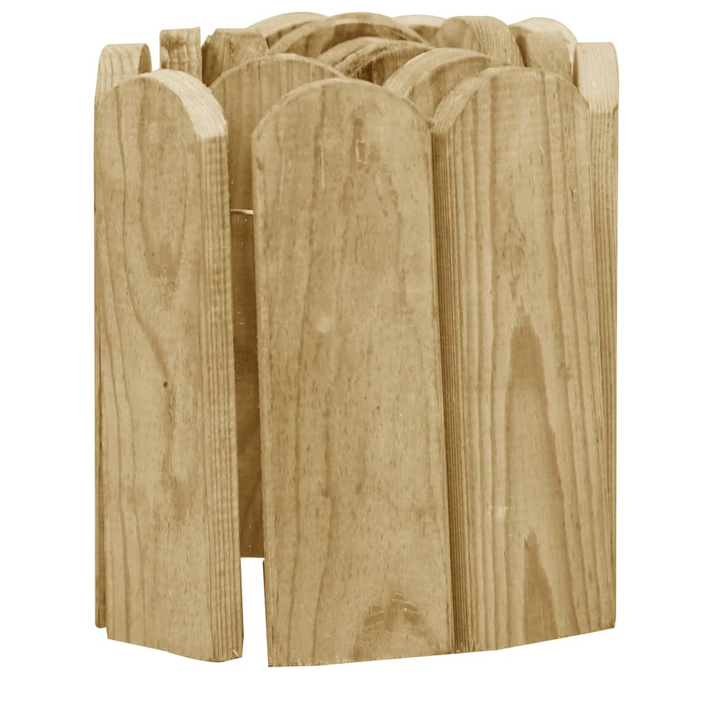 Rolane ograde 2 kom 120 cm od impregnirane borovine