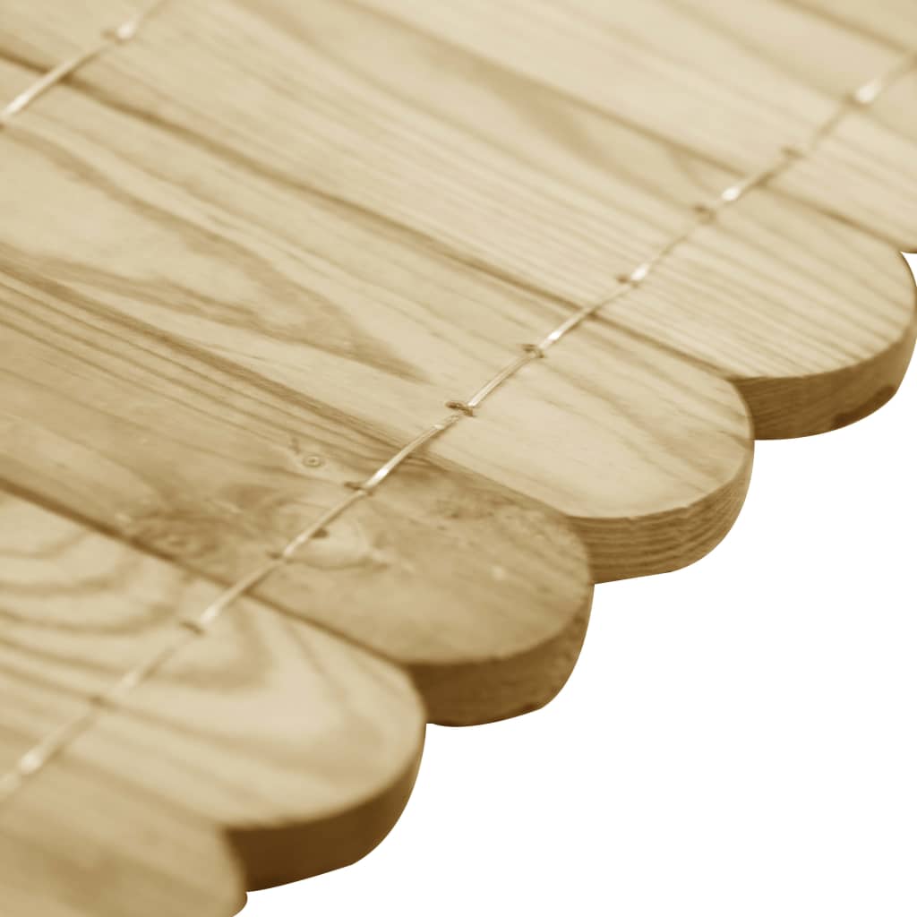 Rolane ograde 2 kom 120 cm od impregnirane borovine