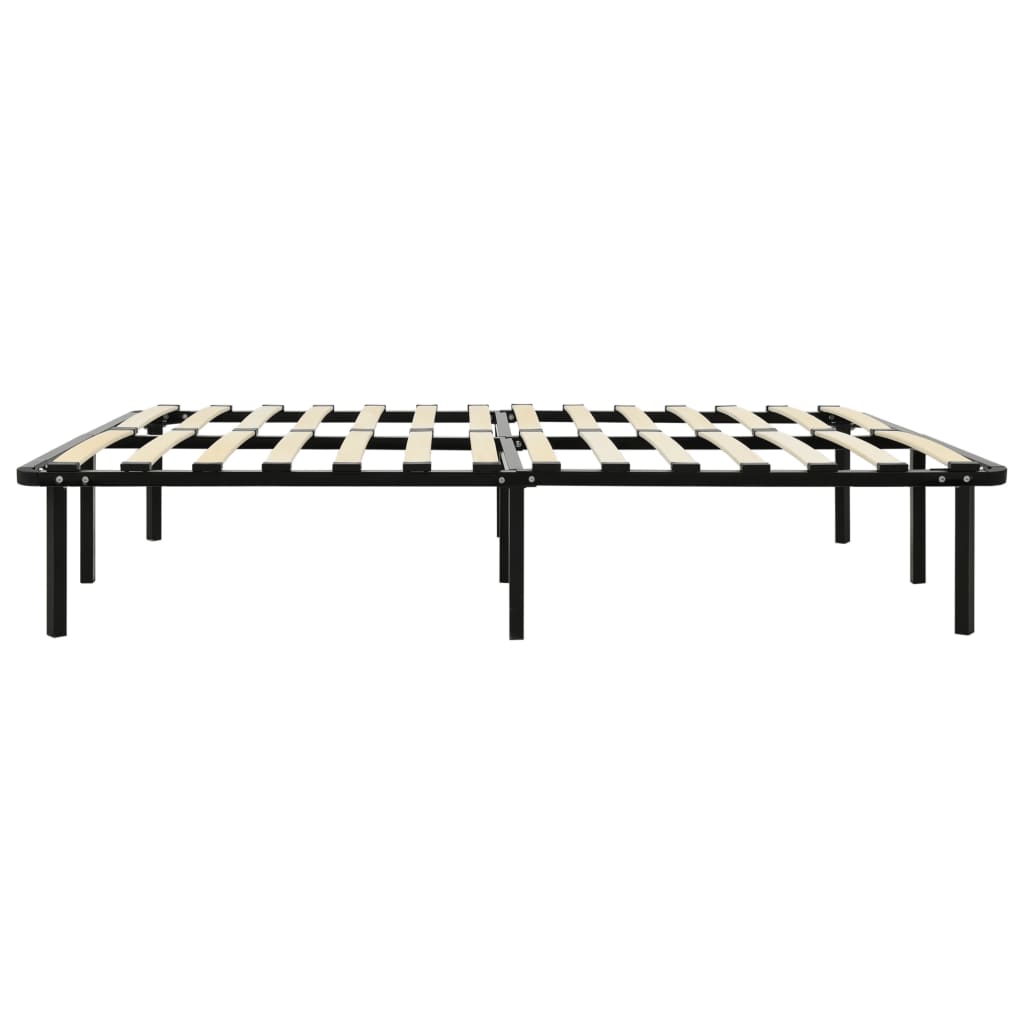 Okvir za krevet crni metalni 120 x 200 cm