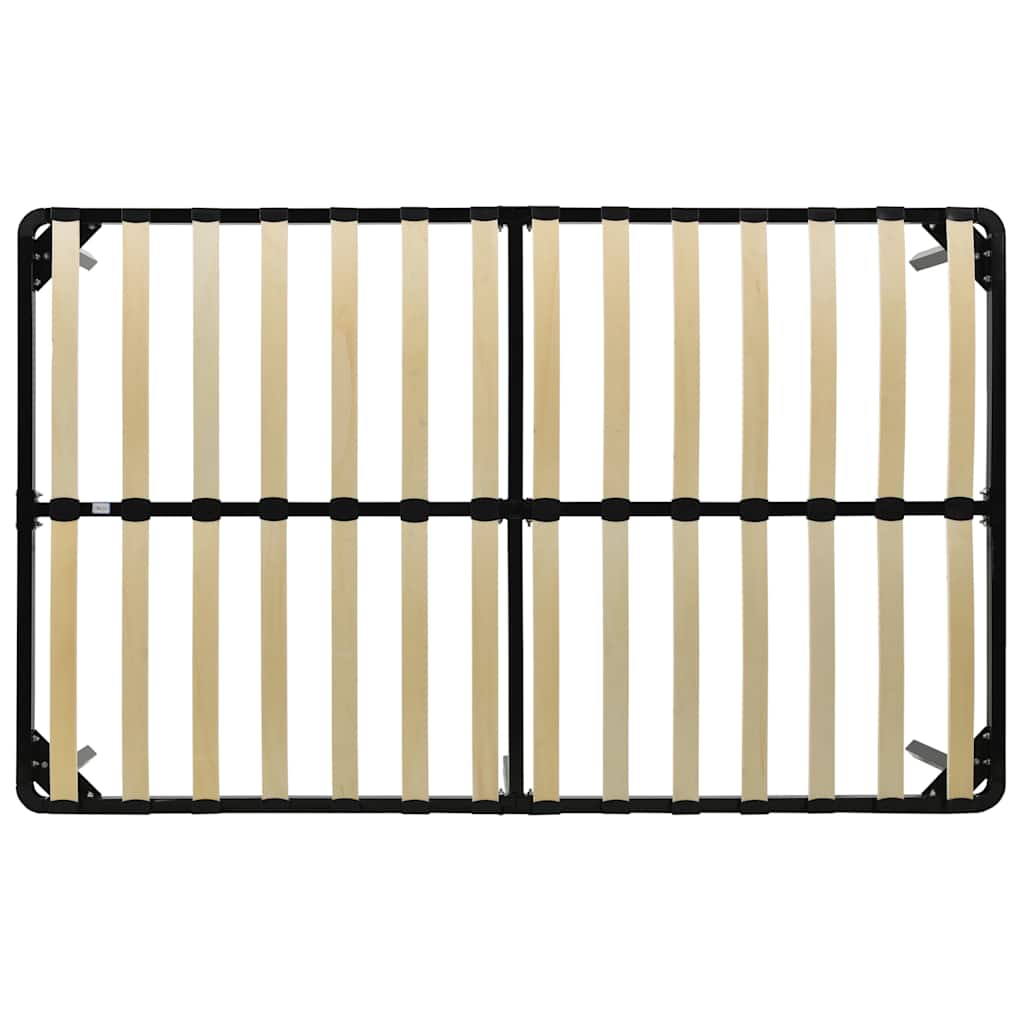 Okvir za krevet crni metalni 160 x 200 cm