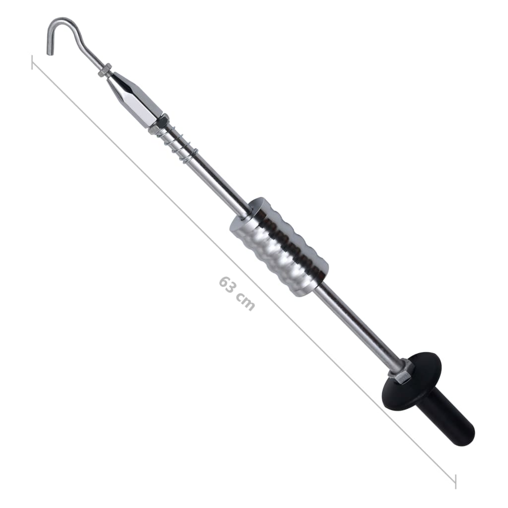 Klizni čekić s kukom 63 cm od ugljičnog čelika