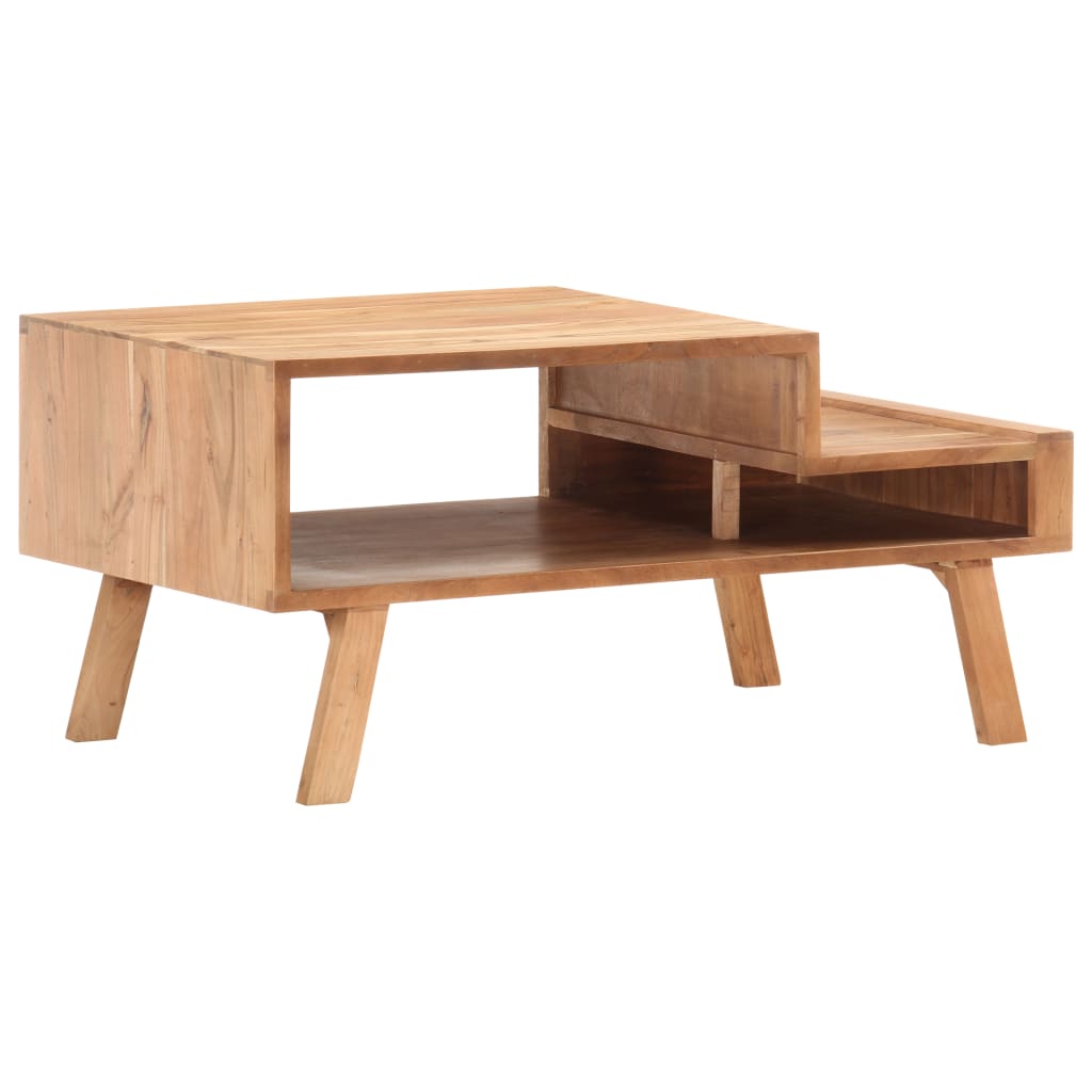 Stolić za kavu 100 x 50 x 45 cm od masivnog drva bagrema