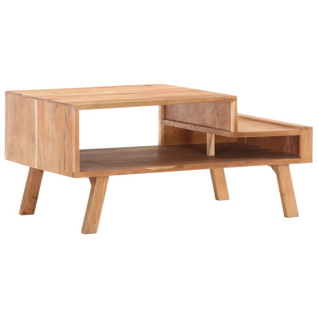 Stolić za kavu 100 x 50 x 45 cm od masivnog drva bagrema